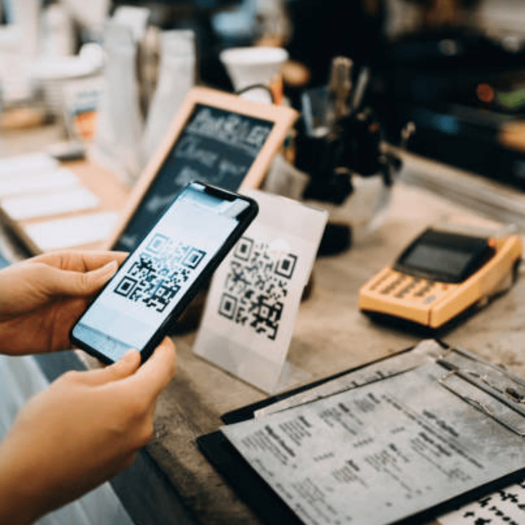 Phone Scanning QR code