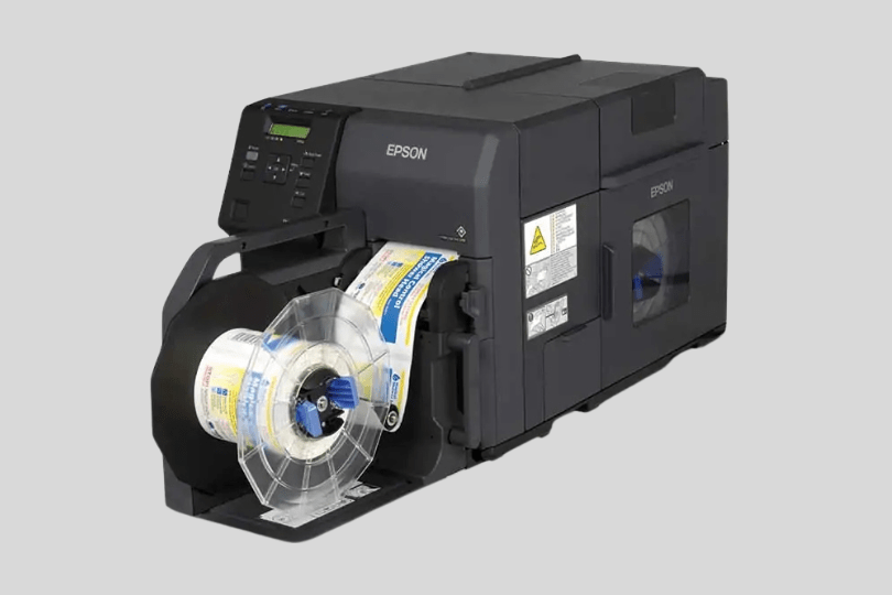 Food Labels coming of printer